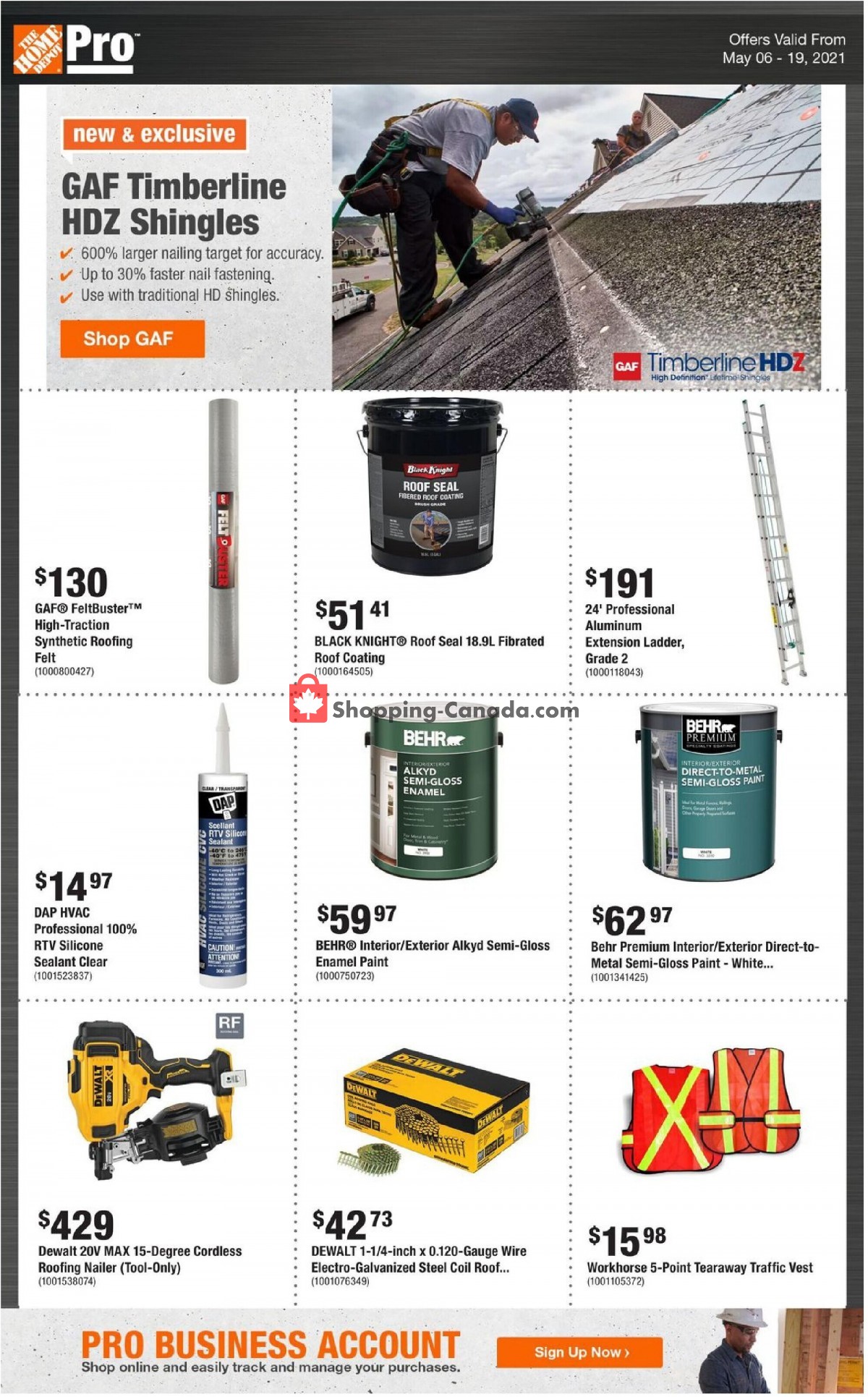 Home Depot flyer from Thursday May 6, 2021 to Wednesday May 19, 2021 - page 3