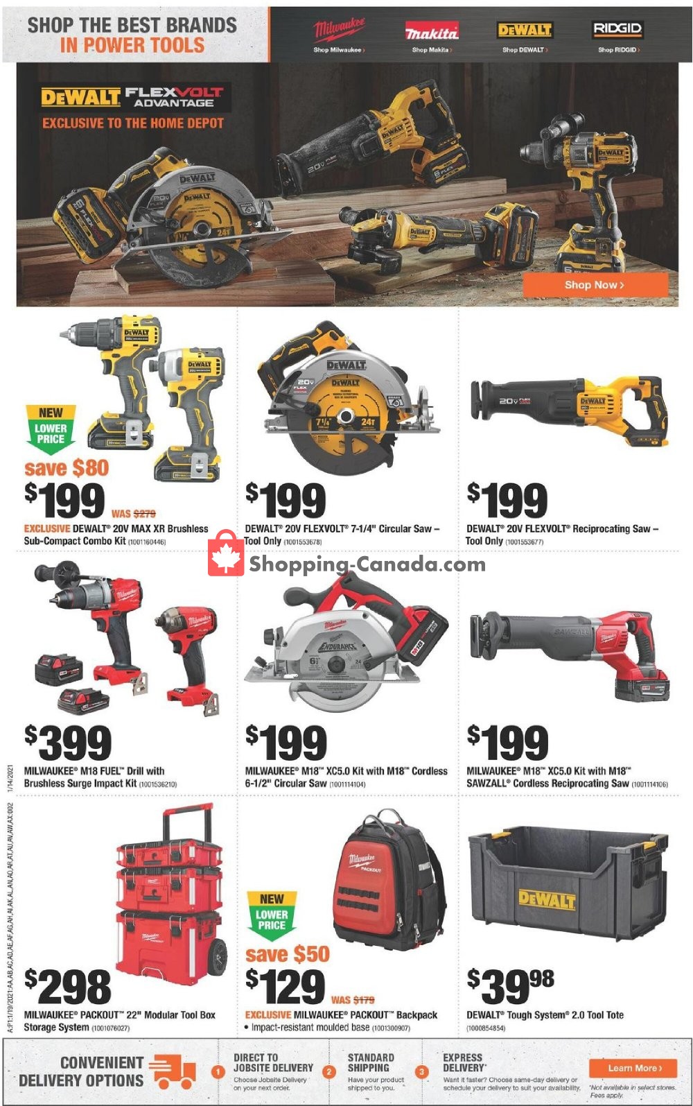Home Depot flyer from Tuesday January 19, 2021 to Monday February 1, 2021 - page 2
