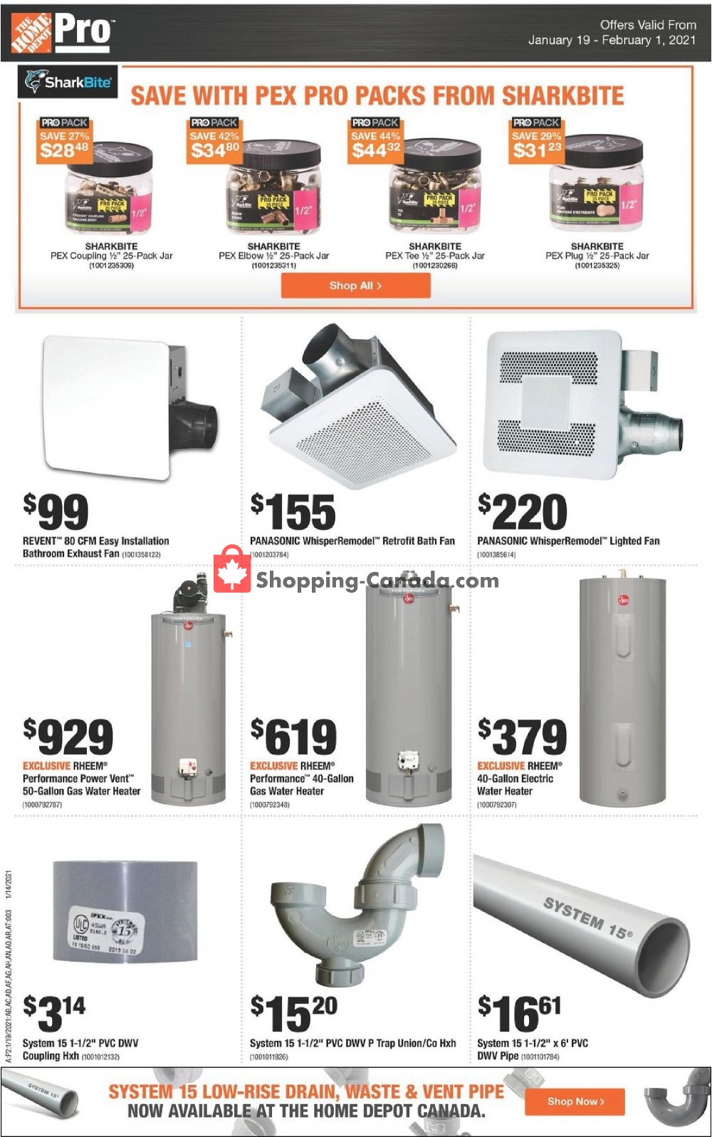 Home Depot flyer from Tuesday January 19, 2021 to Monday February 1, 2021 - page 4