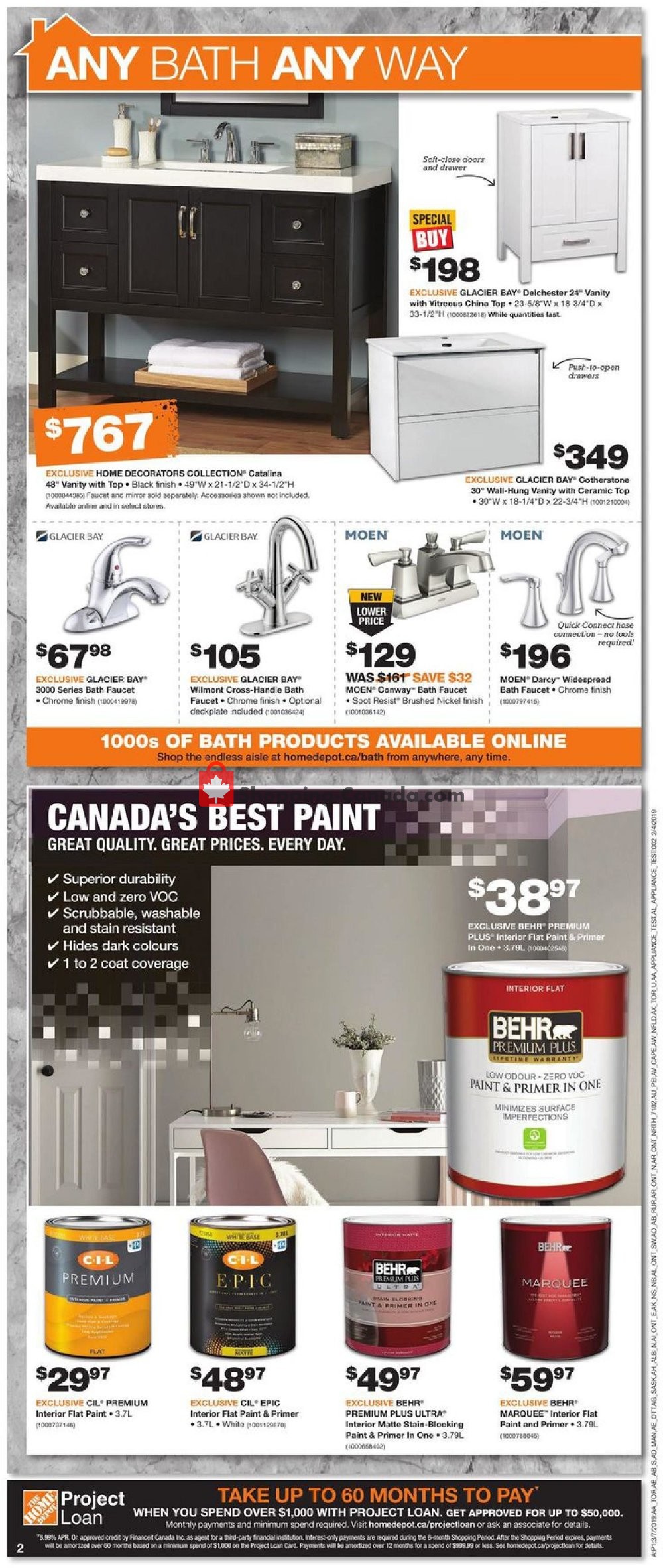 Home Depot flyer from Thursday March 7, 2019 to Wednesday March 13, 2019 - page 3
