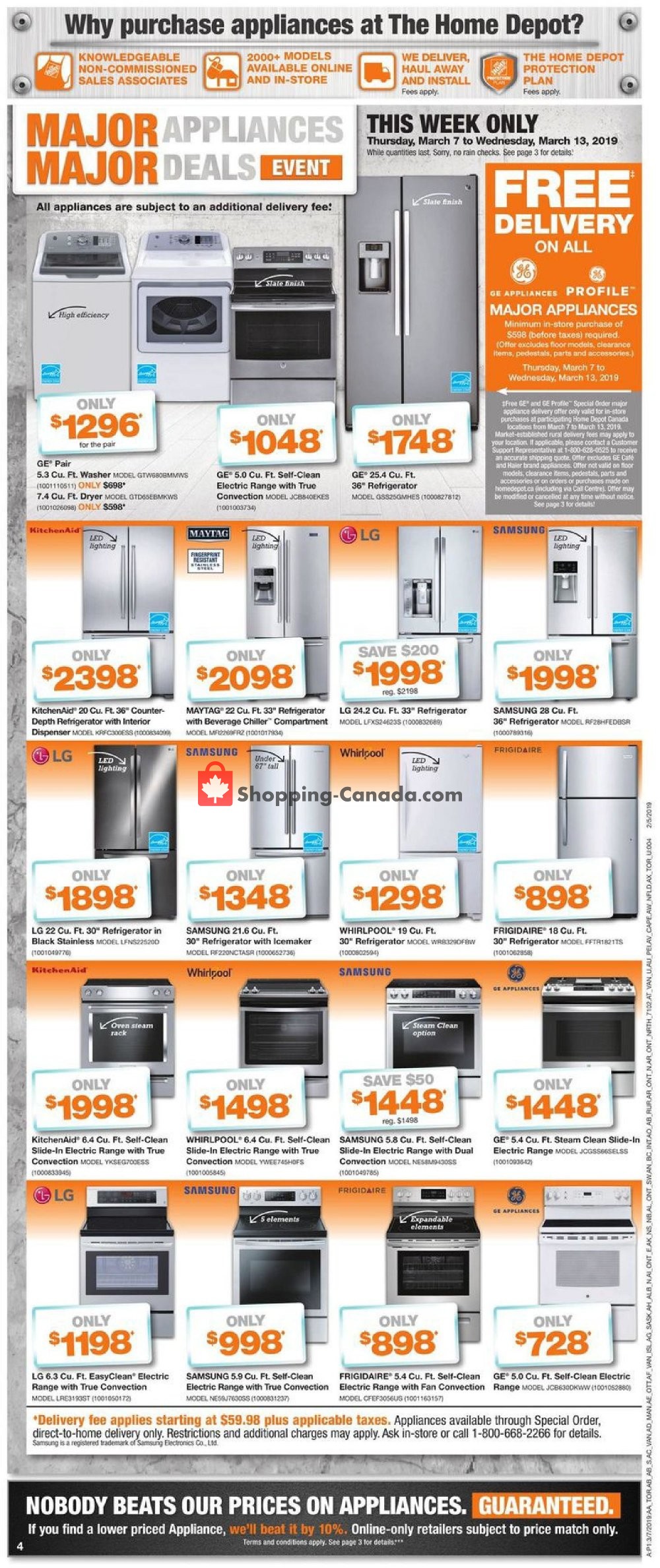 Home Depot flyer from Thursday March 7, 2019 to Wednesday March 13, 2019 - page 5