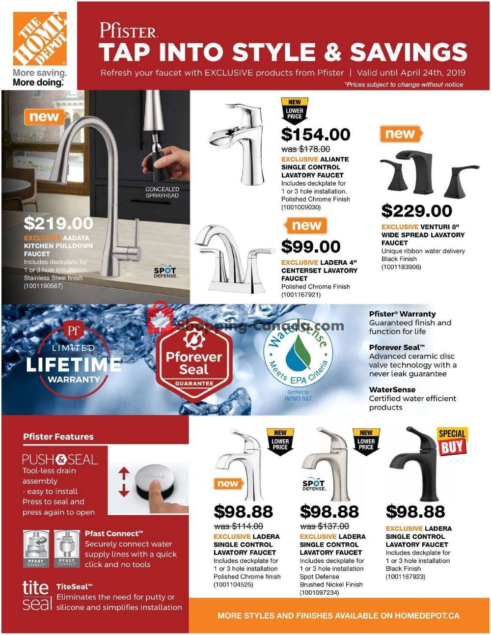 Home Depot flyer from Thursday March 7, 2019 to Wednesday March 13, 2019 - page 7