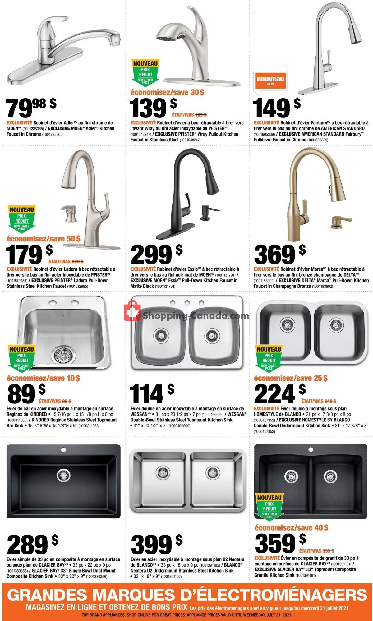 Home Depot flyer from Thursday July 15, 2021 to Wednesday July 21, 2021 - page 19