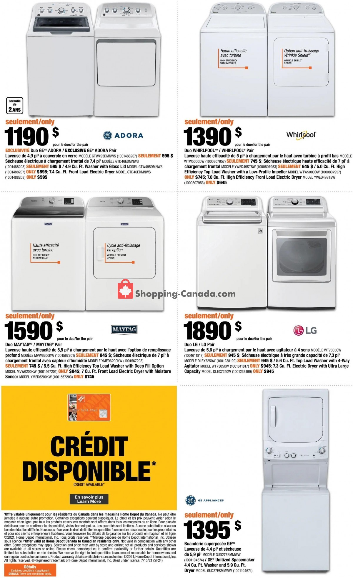 Home Depot flyer from Thursday July 15, 2021 to Wednesday July 21, 2021 - page 23