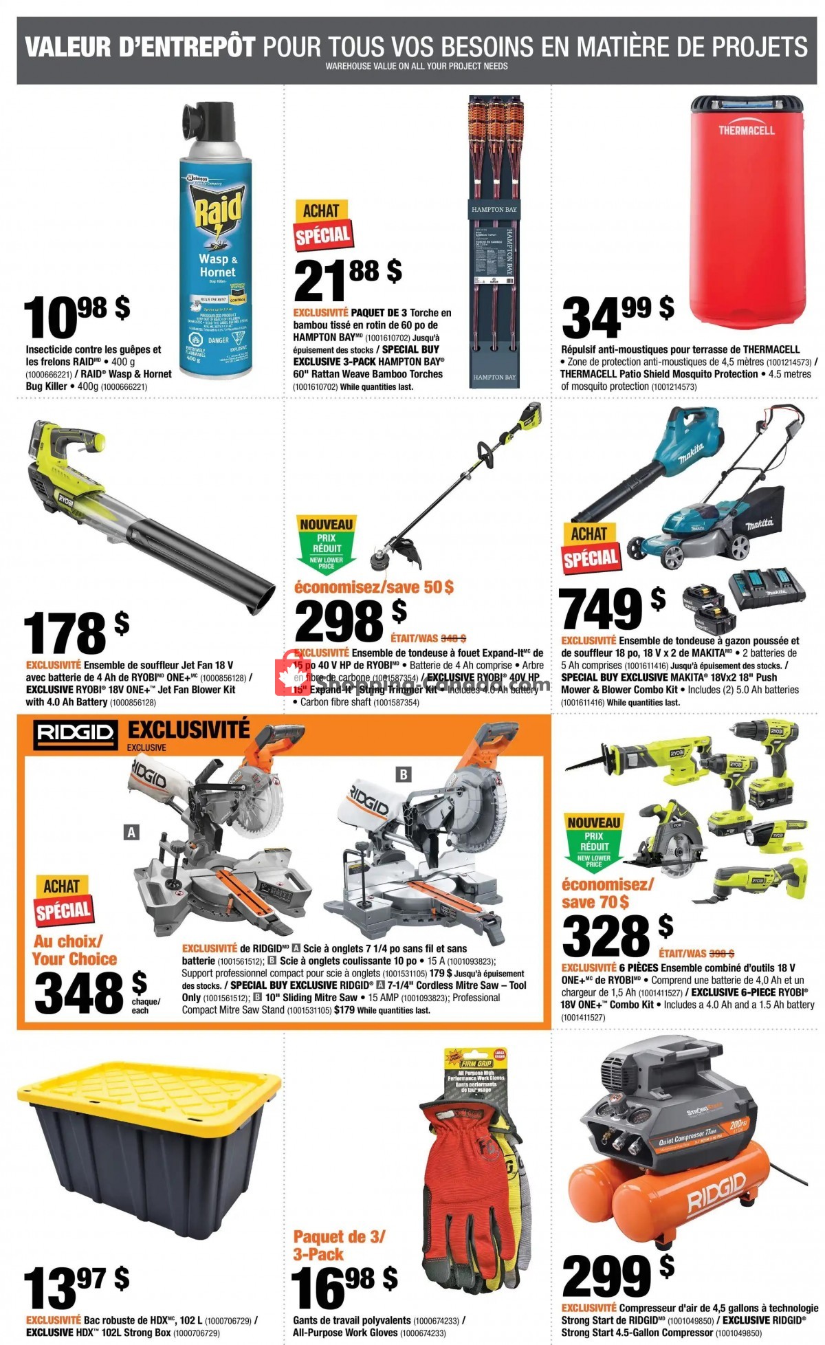 Home Depot flyer from Thursday July 15, 2021 to Wednesday July 21, 2021 - page 3