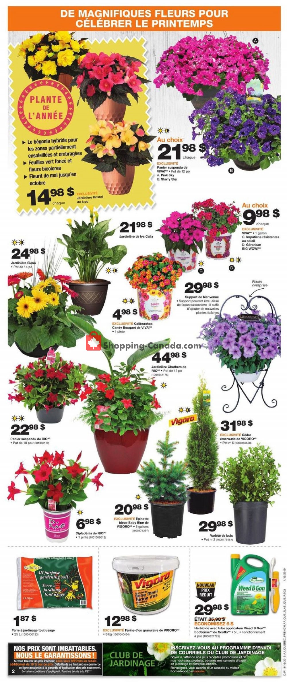 Home Depot flyer from Thursday May 16, 2019 to Wednesday May 22, 2019 - page 2