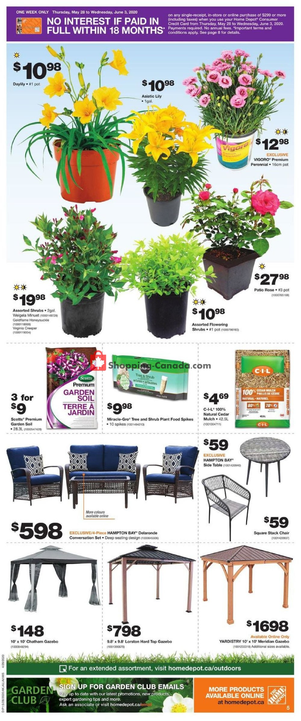 Home Depot flyer from Thursday May 28, 2020 to Wednesday June 3, 2020 - page 6