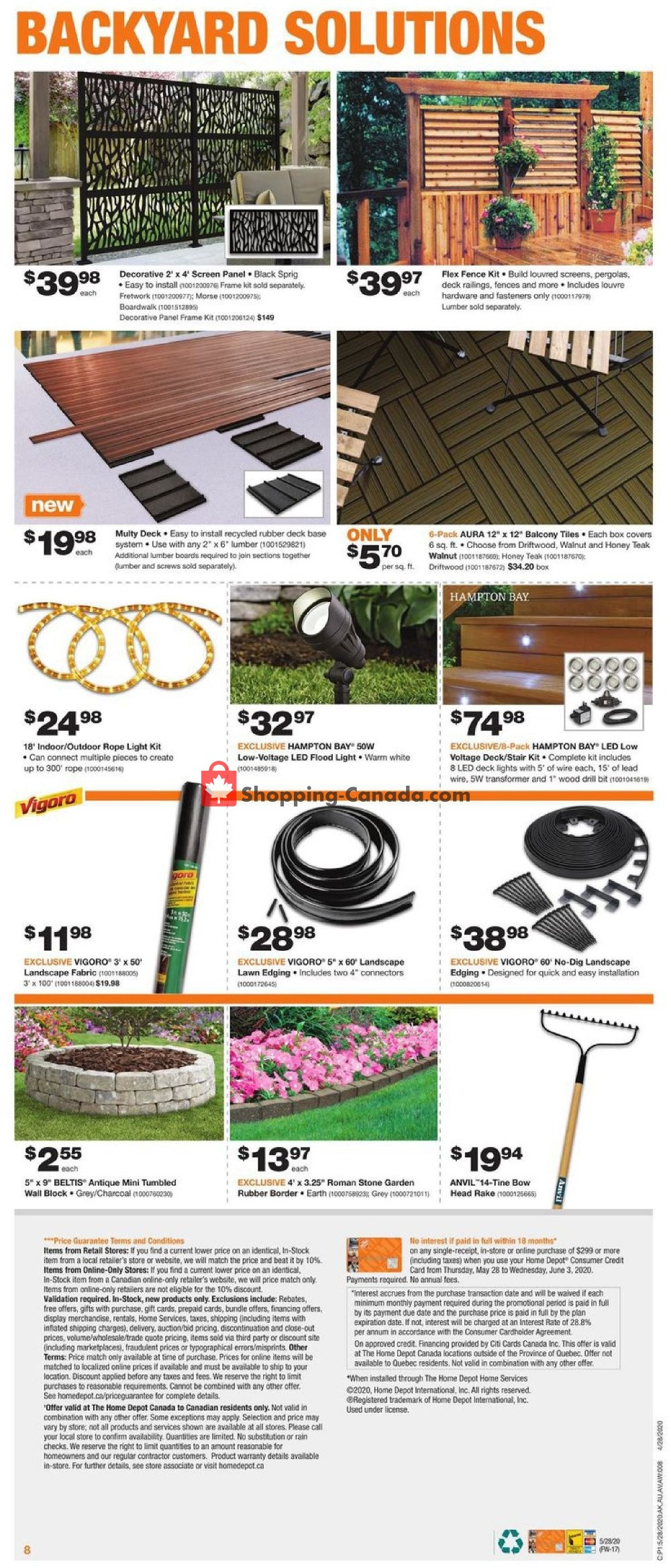 Home Depot flyer from Thursday May 28, 2020 to Wednesday June 3, 2020 - page 9