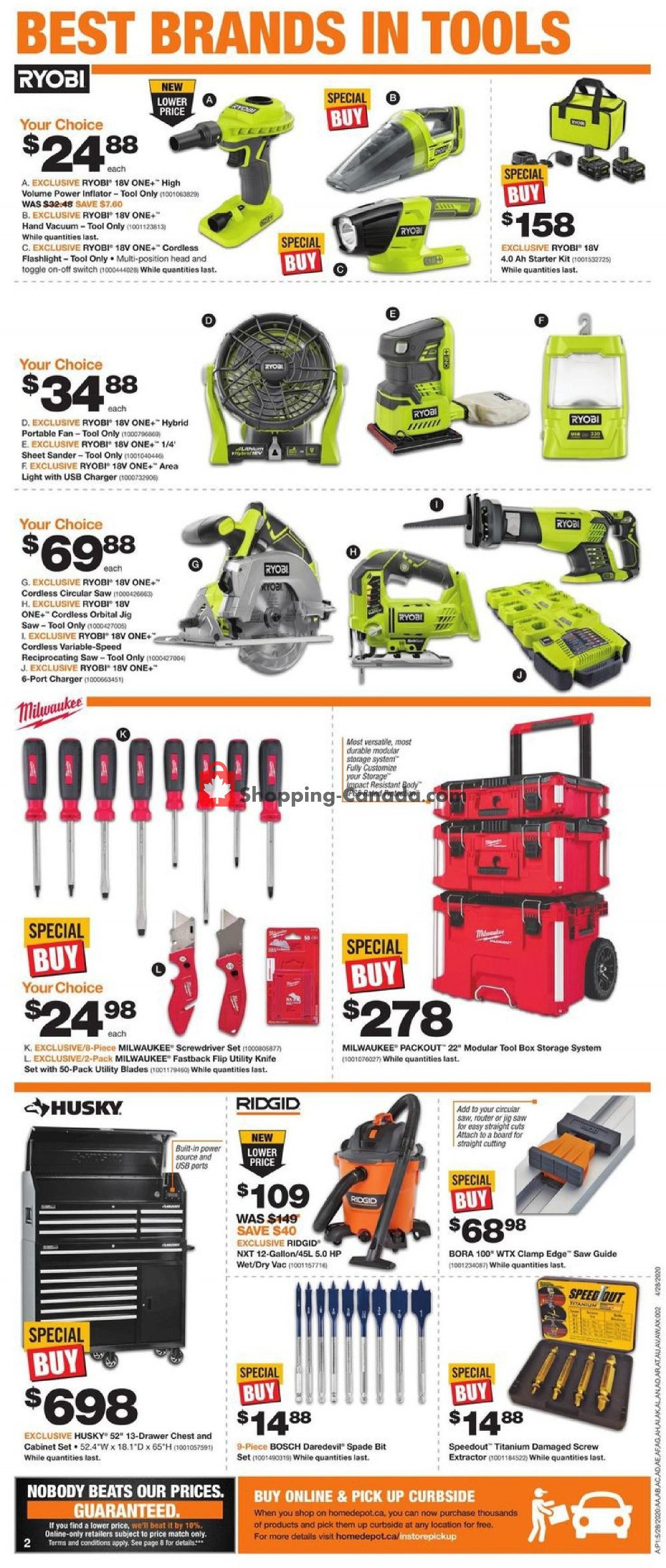 Home Depot flyer from Thursday May 28, 2020 to Wednesday June 3, 2020 - page 3