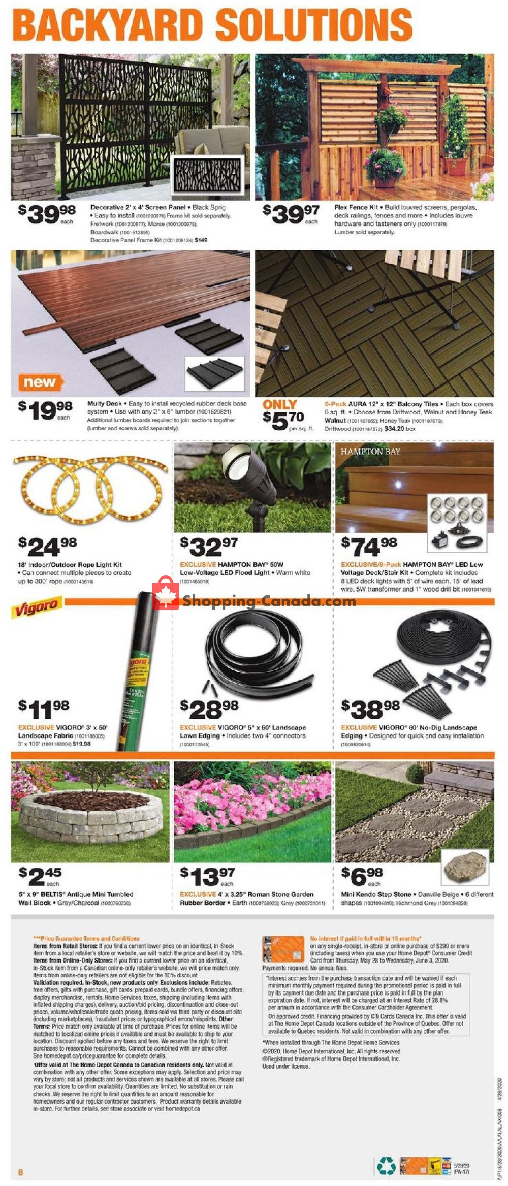 Home Depot flyer from Thursday May 28, 2020 to Wednesday June 3, 2020 - page 9