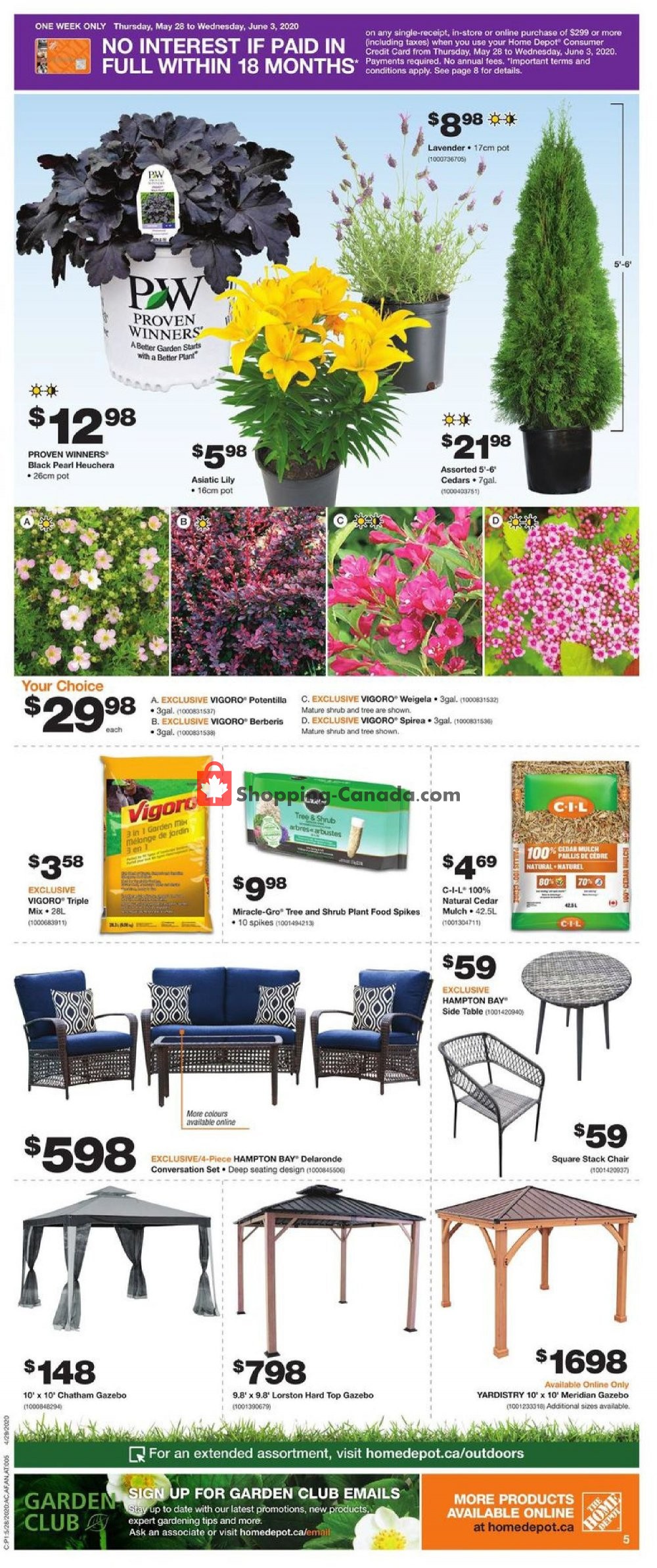 Home Depot flyer from Thursday May 28, 2020 to Wednesday June 3, 2020 - page 6