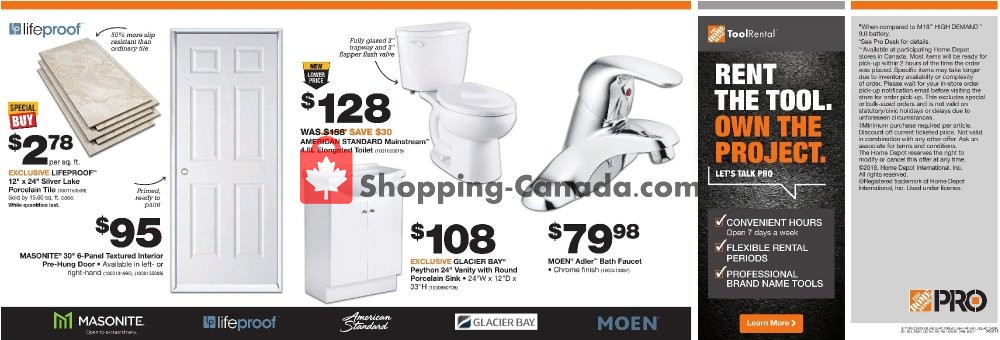 Home Depot flyer from Tuesday October 2, 2018 to Tuesday October 16, 2018 - page 3