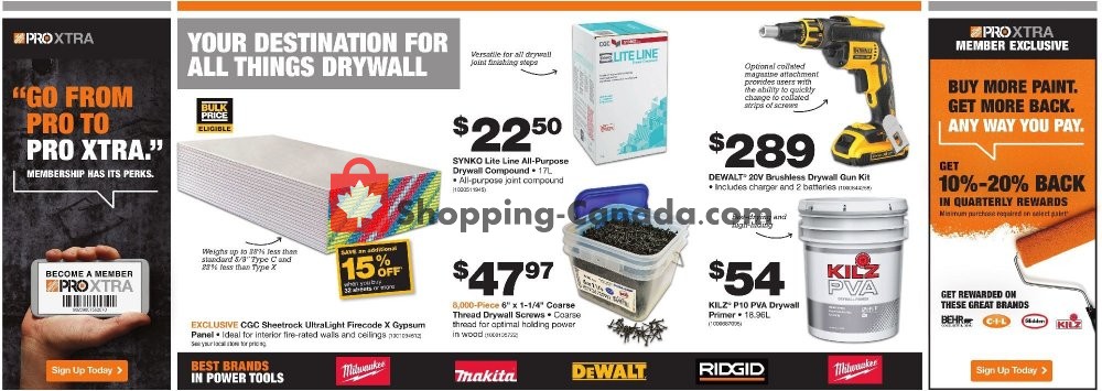 Home Depot flyer from Tuesday October 30, 2018 to Monday November 12, 2018 - page 2