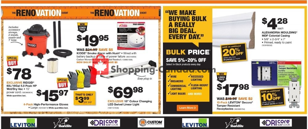 Home Depot flyer from Tuesday January 8, 2019 to Monday January 21, 2019 - page 3
