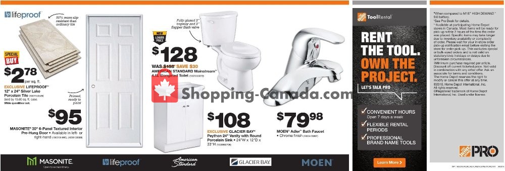 Home Depot flyer from Tuesday October 2, 2018 to Tuesday October 16, 2018 - page 3
