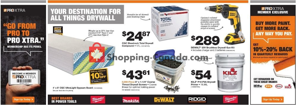 Home Depot flyer from Tuesday October 30, 2018 to Monday November 12, 2018 - page 2