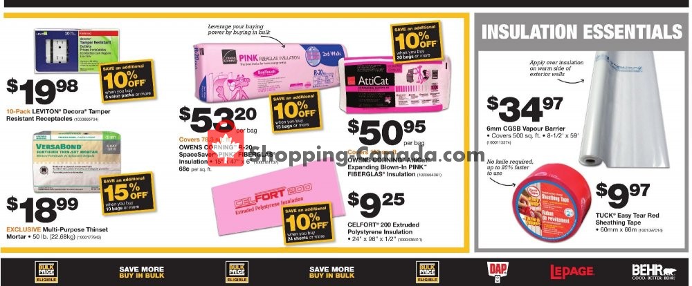 Home Depot flyer from Tuesday October 16, 2018 to Monday October 29, 2018 - page 2