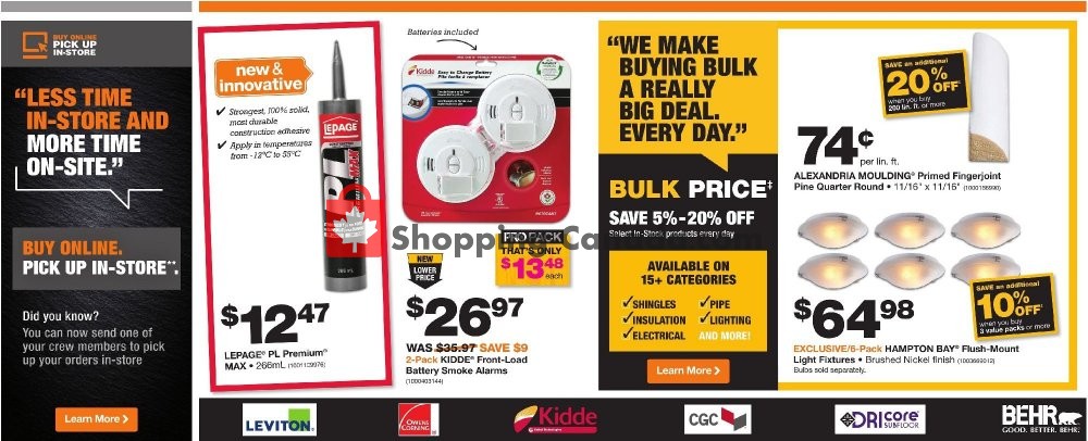 Home Depot flyer from Tuesday October 2, 2018 to Tuesday October 16, 2018 - page 2