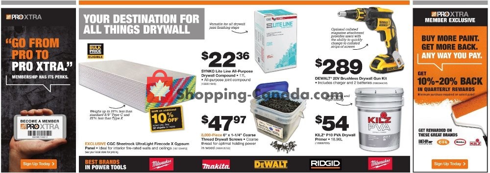 Home Depot flyer from Tuesday October 30, 2018 to Monday November 12, 2018 - page 2