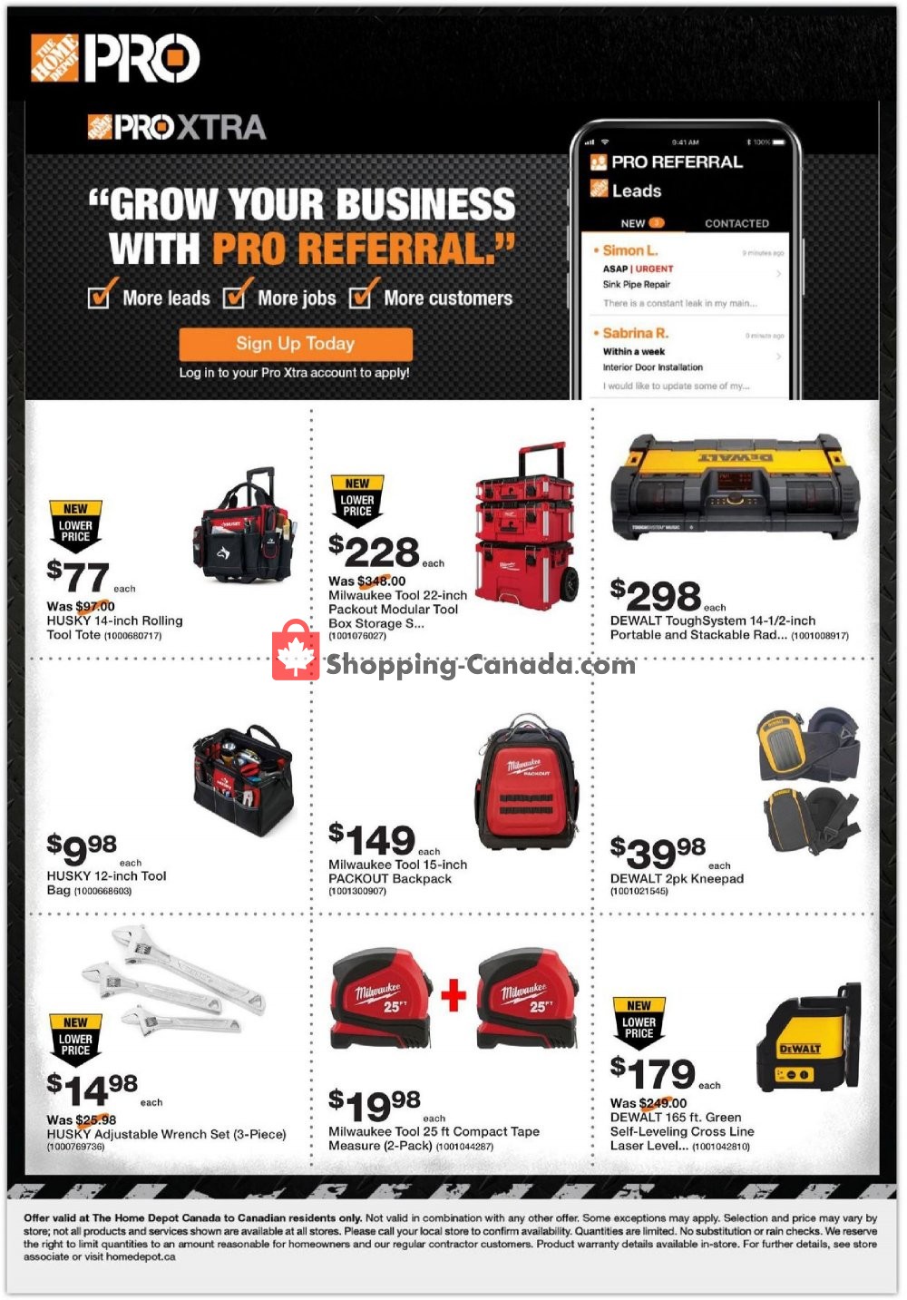 Home Depot flyer from Tuesday December 3, 2019 to Wednesday December 18, 2019 - page 4