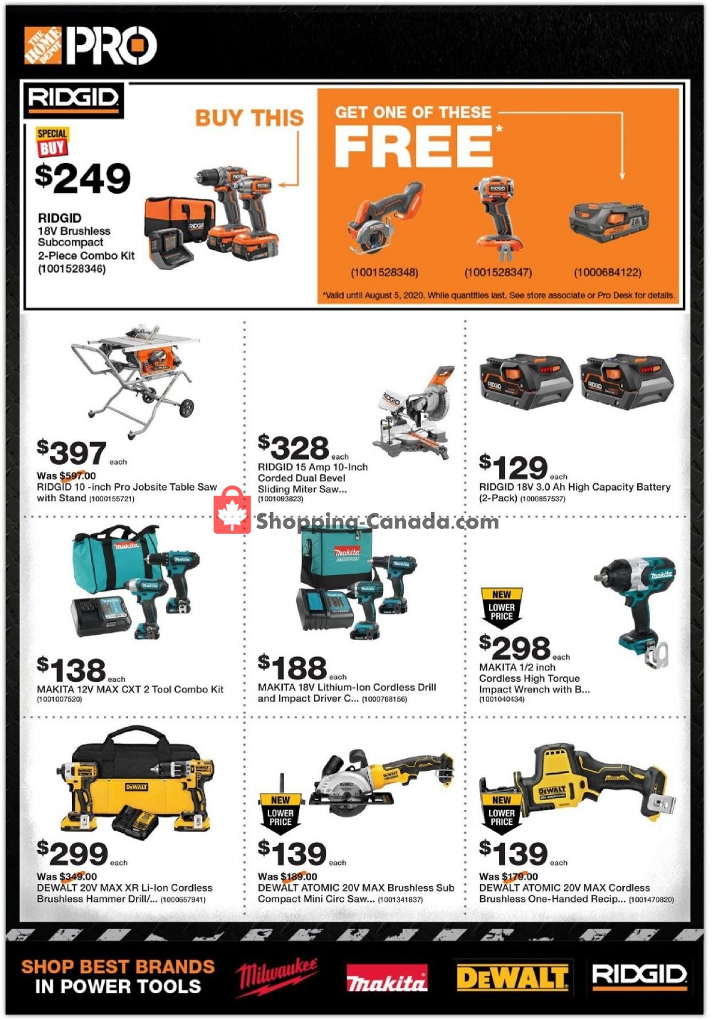 Home Depot flyer from Tuesday July 7, 2020 to Monday July 20, 2020 - page 2
