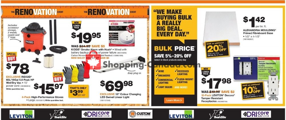 Home Depot flyer from Tuesday January 8, 2019 to Monday January 21, 2019 - page 3