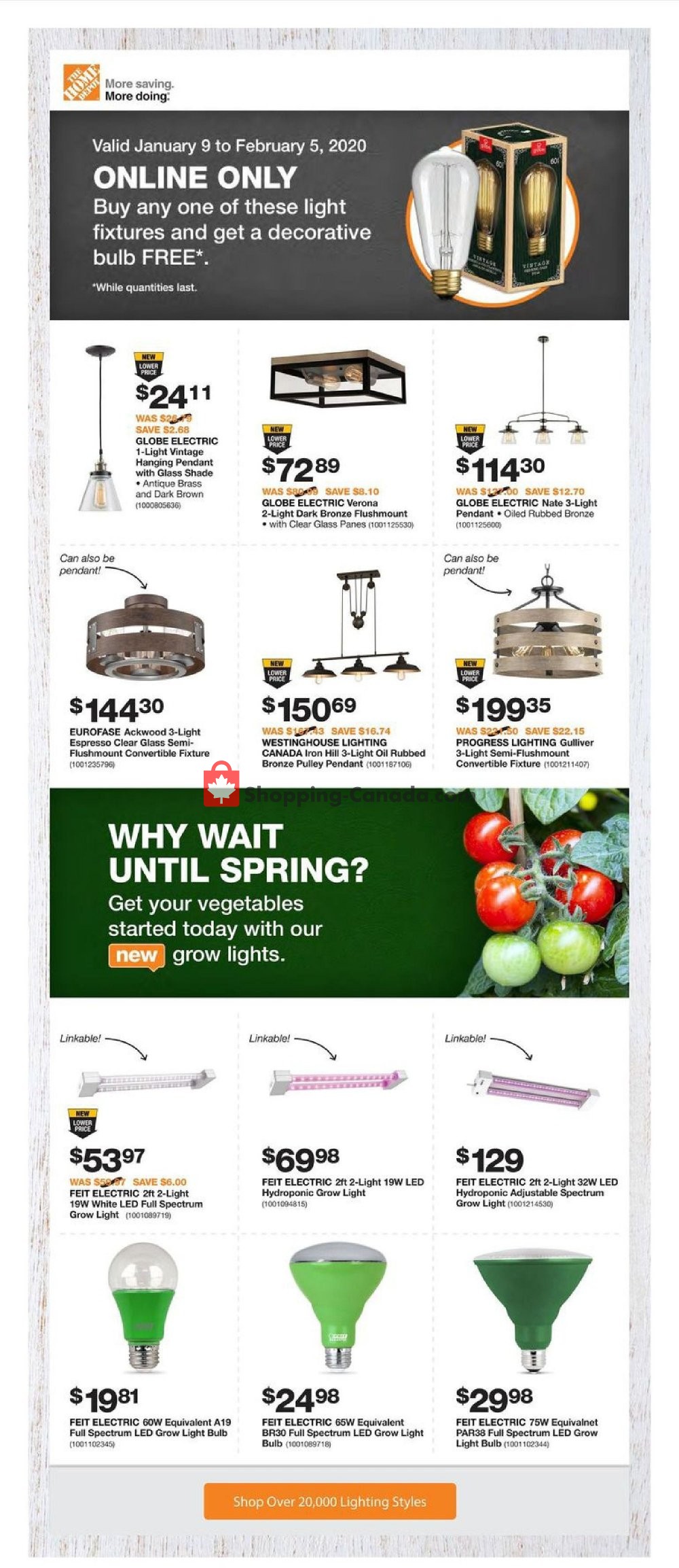 Home Depot flyer from Thursday January 9, 2020 to Wednesday January 15, 2020 - page 4