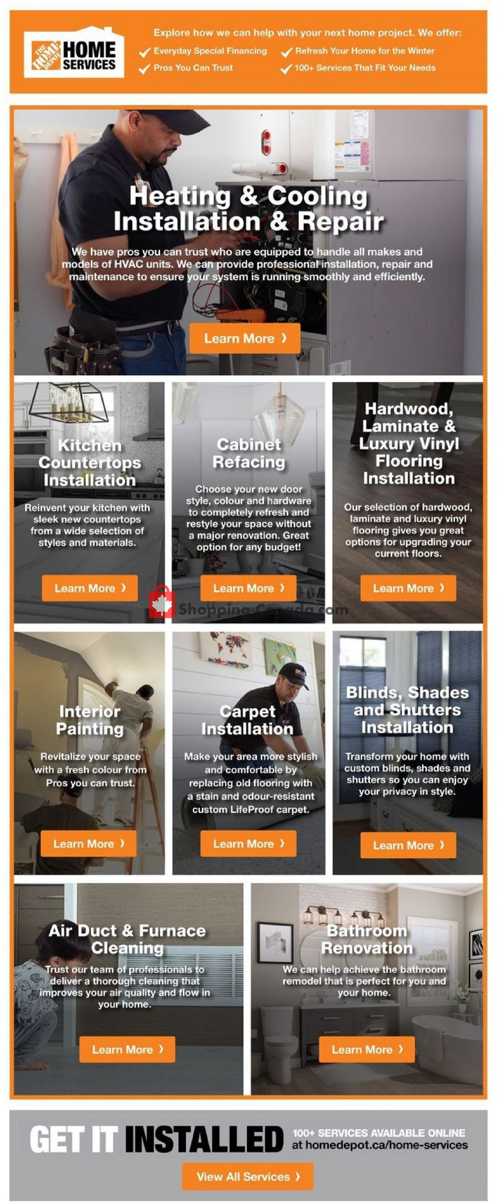 Home Depot flyer from Thursday January 9, 2020 to Wednesday January 15, 2020 - page 8