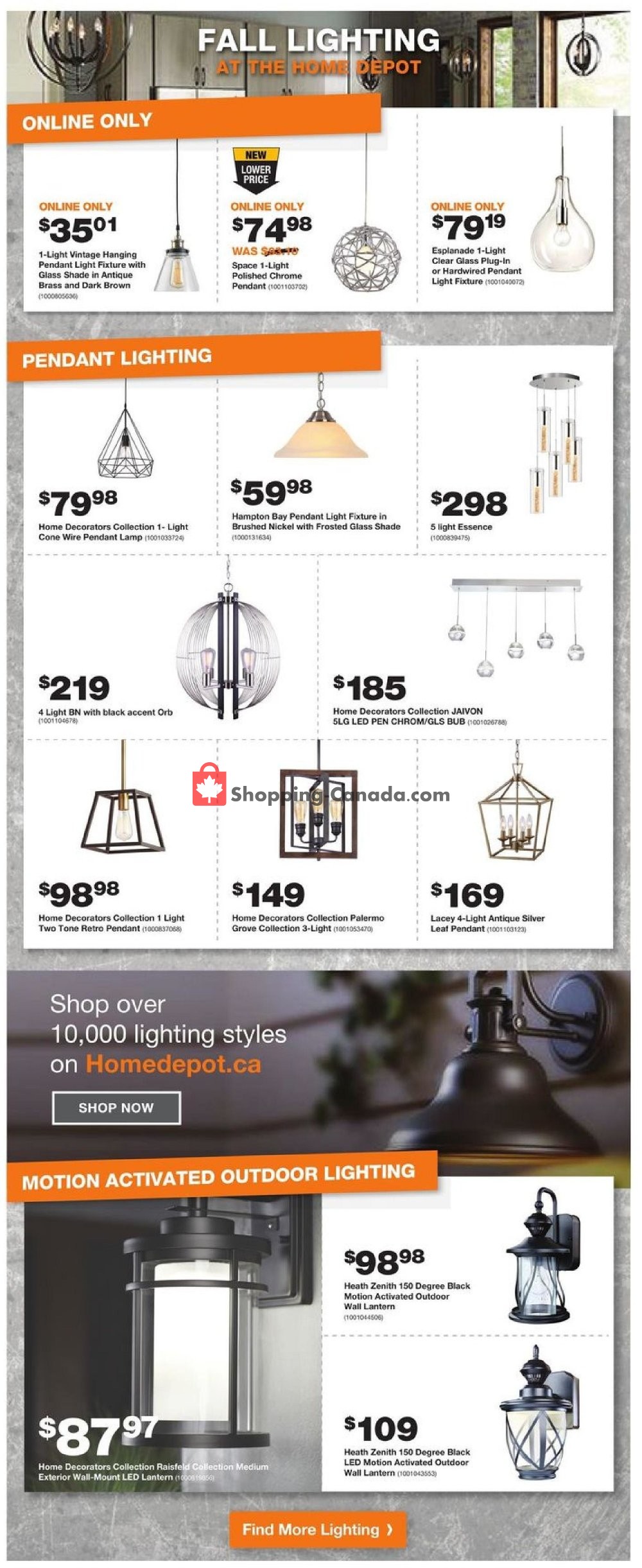 Home Depot flyer from Thursday October 25, 2018 to Wednesday October 31, 2018 - page 3