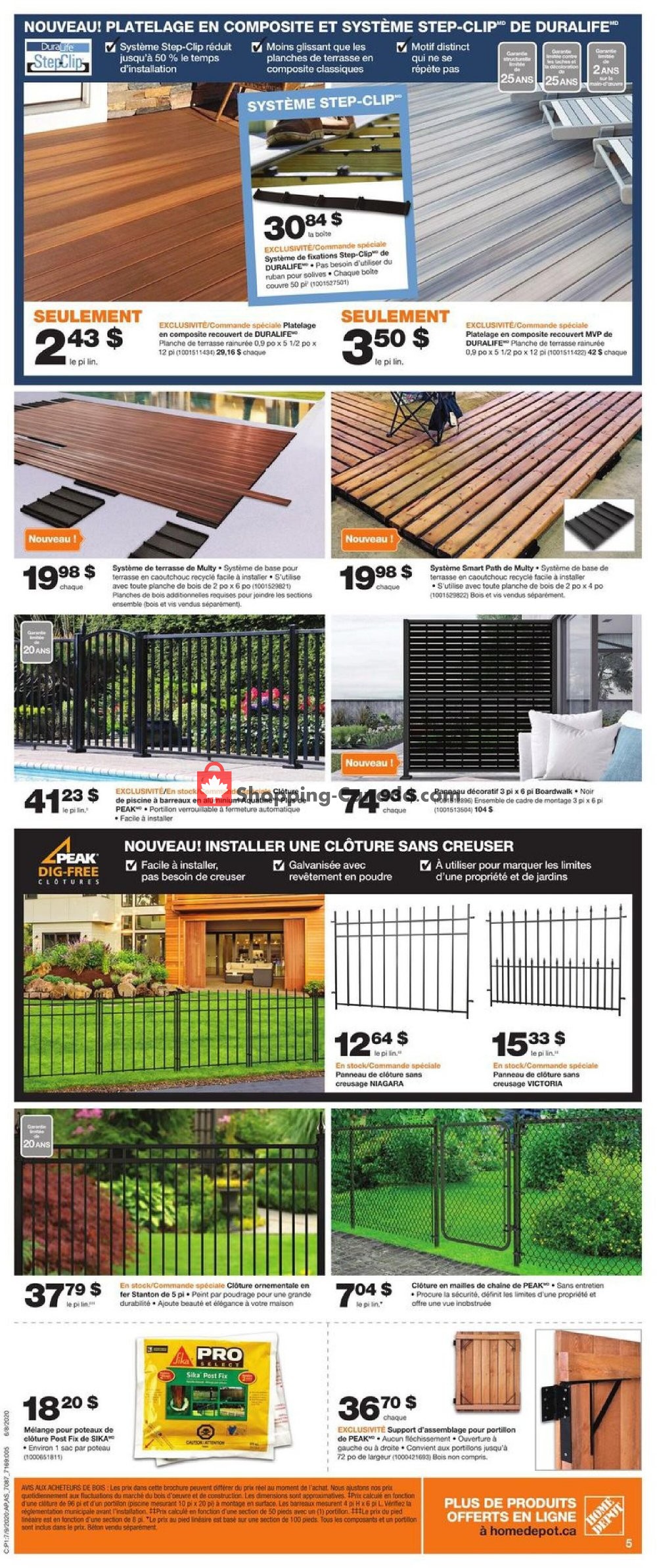 Home Depot flyer from Thursday July 9, 2020 to Wednesday July 15, 2020 - page 5