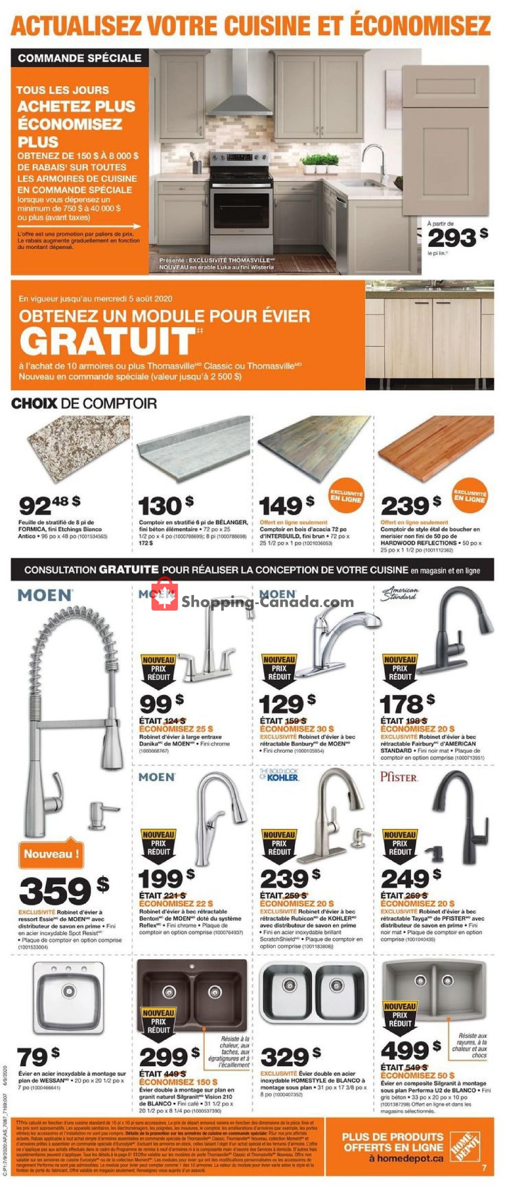 Home Depot flyer from Thursday July 9, 2020 to Wednesday July 15, 2020 - page 7