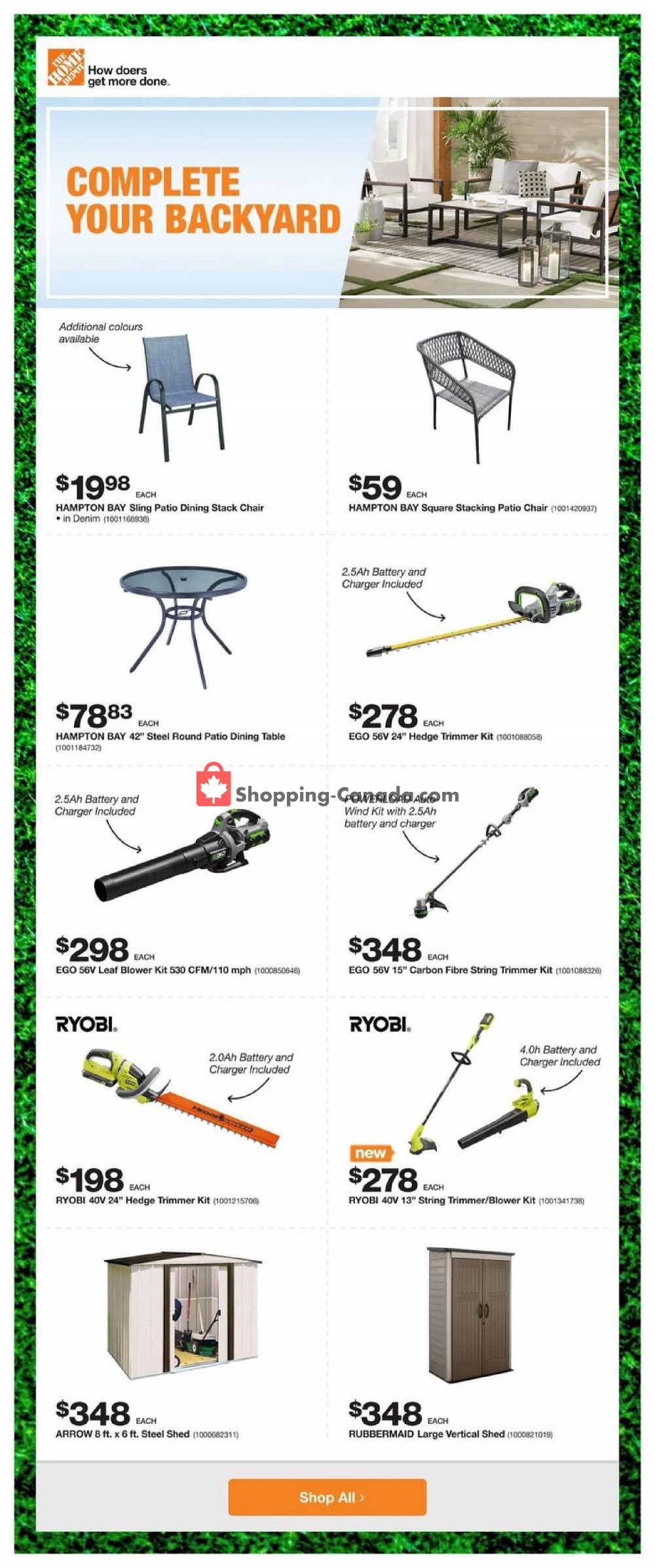 Home Depot flyer from Thursday July 9, 2020 to Wednesday July 15, 2020 - page 5