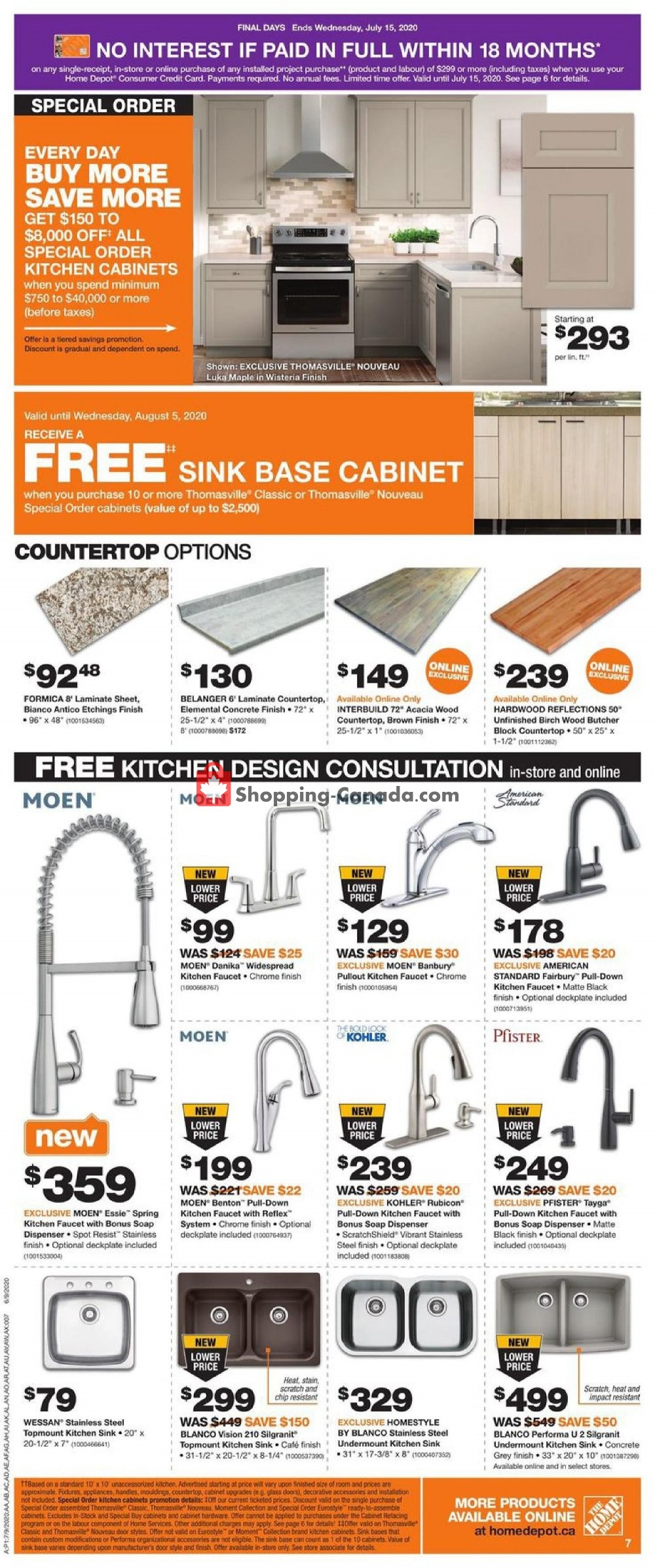Home Depot flyer from Thursday July 9, 2020 to Wednesday July 15, 2020 - page 8