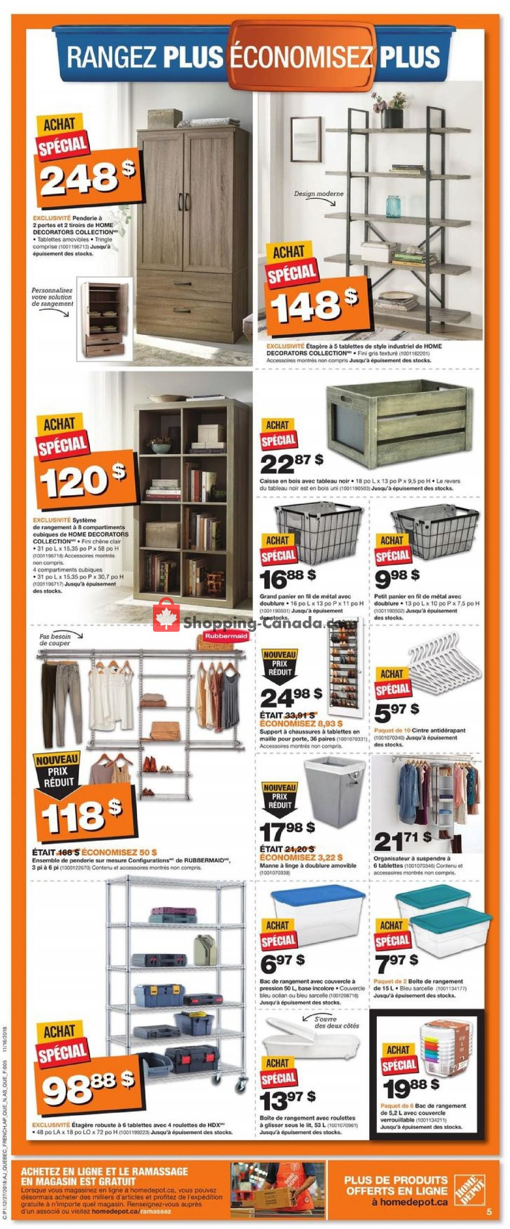 Home Depot flyer from Thursday December 27, 2018 to Wednesday January 2, 2019 - page 8