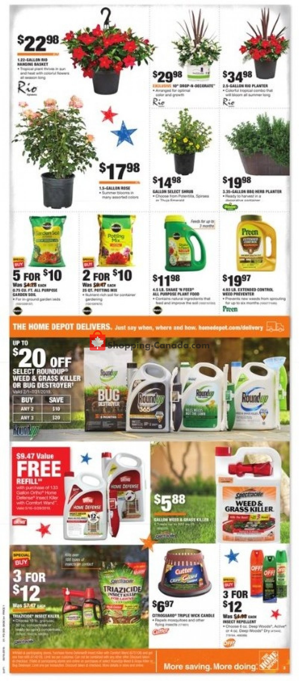 Home Depot flyer from Thursday May 16, 2019 to Wednesday May 22, 2019 - page 3