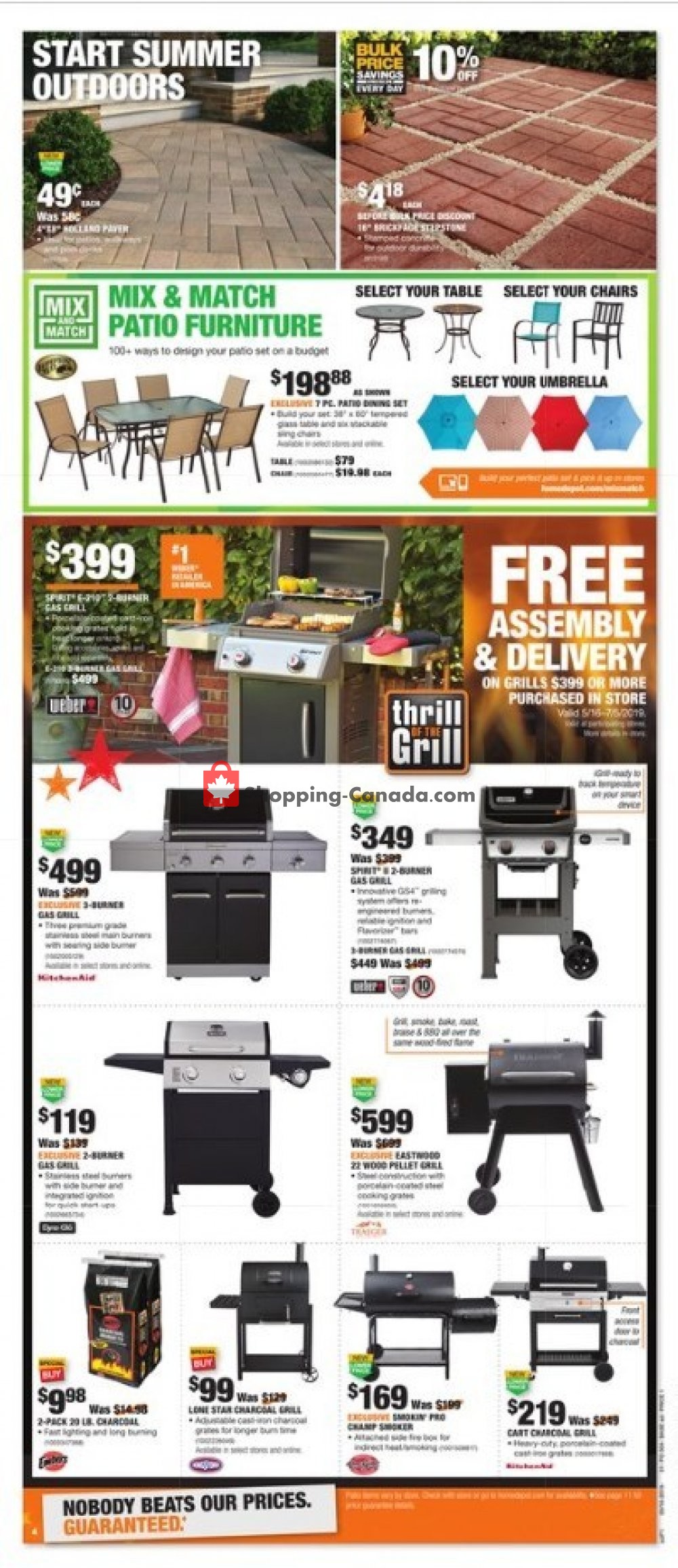 Home Depot flyer from Thursday May 16, 2019 to Wednesday May 22, 2019 - page 4