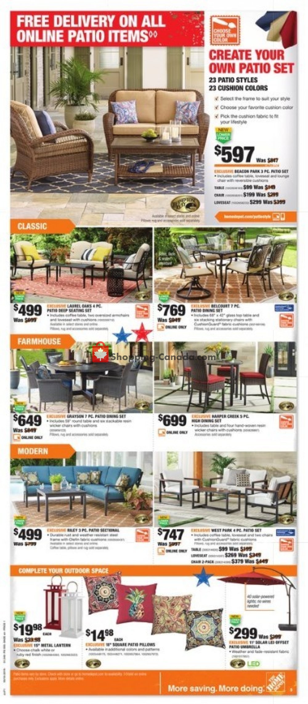 Home Depot flyer from Thursday May 16, 2019 to Wednesday May 22, 2019 - page 5