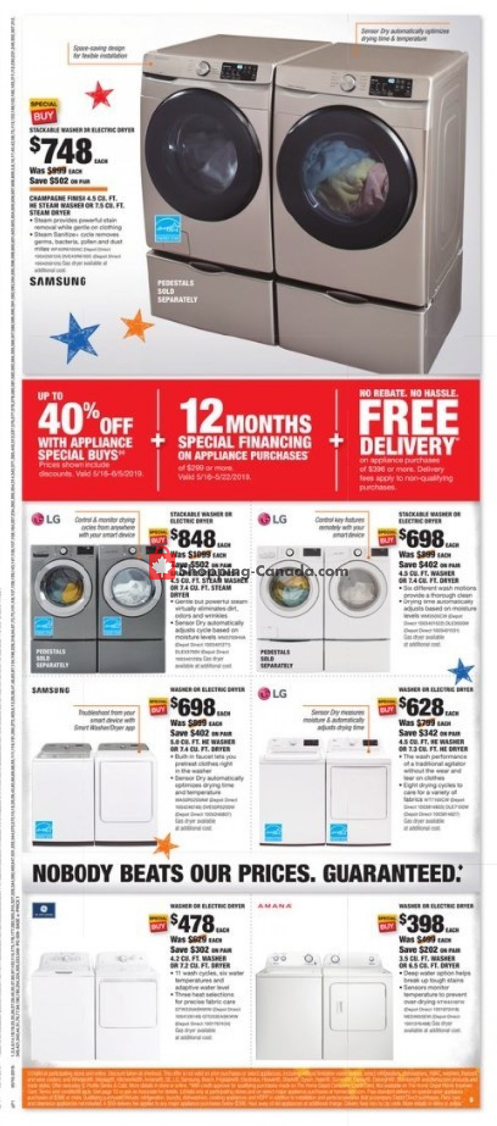 Home Depot flyer from Thursday May 16, 2019 to Wednesday May 22, 2019 - page 9
