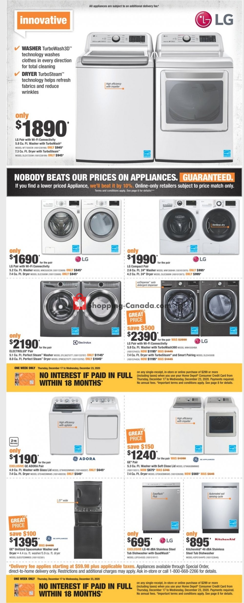 Home Depot flyer from Thursday December 17, 2020 to Thursday December 24, 2020 - page 3