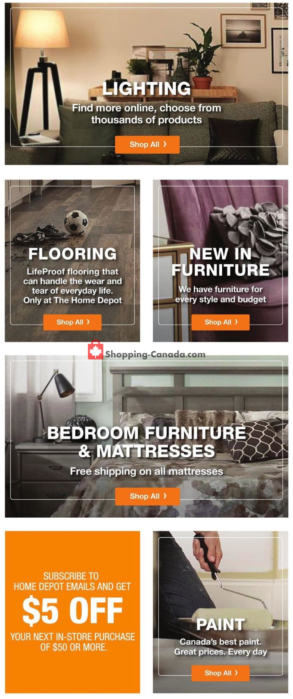 Home Depot Canada, flyer (More Saving More Doing ON) March 5