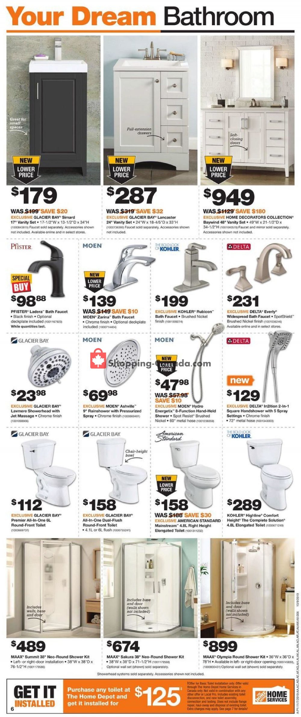 Home Depot flyer from Thursday November 7, 2019 to Wednesday November 13, 2019 - page 11