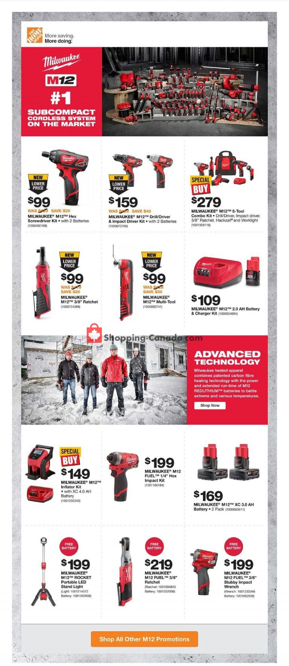 Home Depot flyer from Thursday November 7, 2019 to Wednesday November 13, 2019 - page 3
