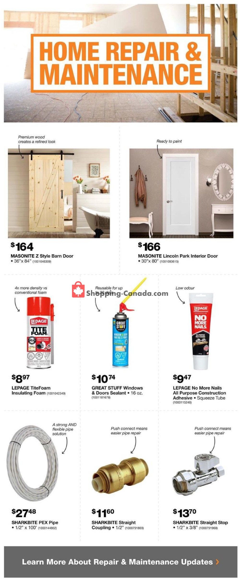 Home Depot flyer from Thursday November 7, 2019 to Wednesday November 13, 2019 - page 6