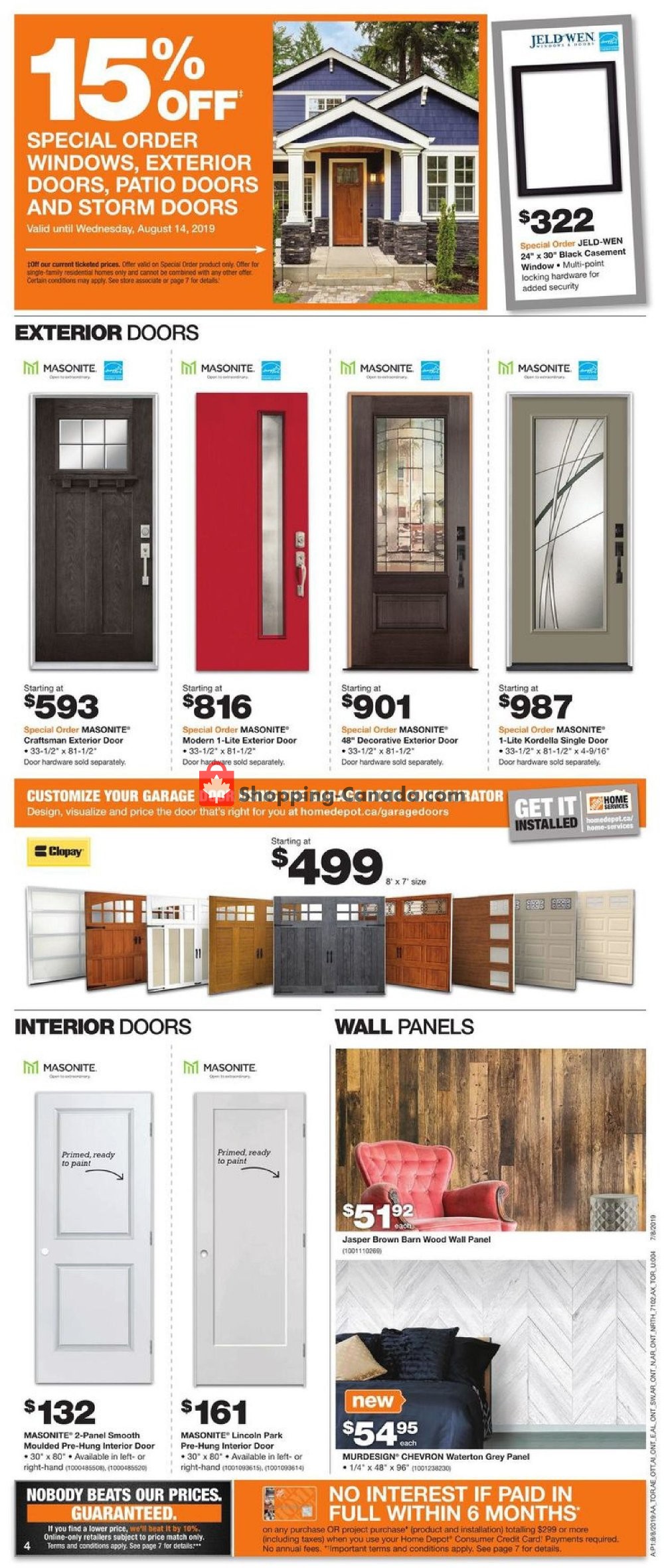Home Depot flyer from Thursday August 8, 2019 to Wednesday August 14, 2019 - page 5