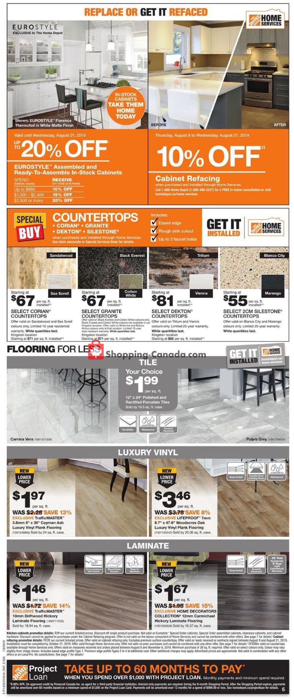 Home Depot flyer from Thursday August 8, 2019 to Wednesday August 14, 2019 - page 6