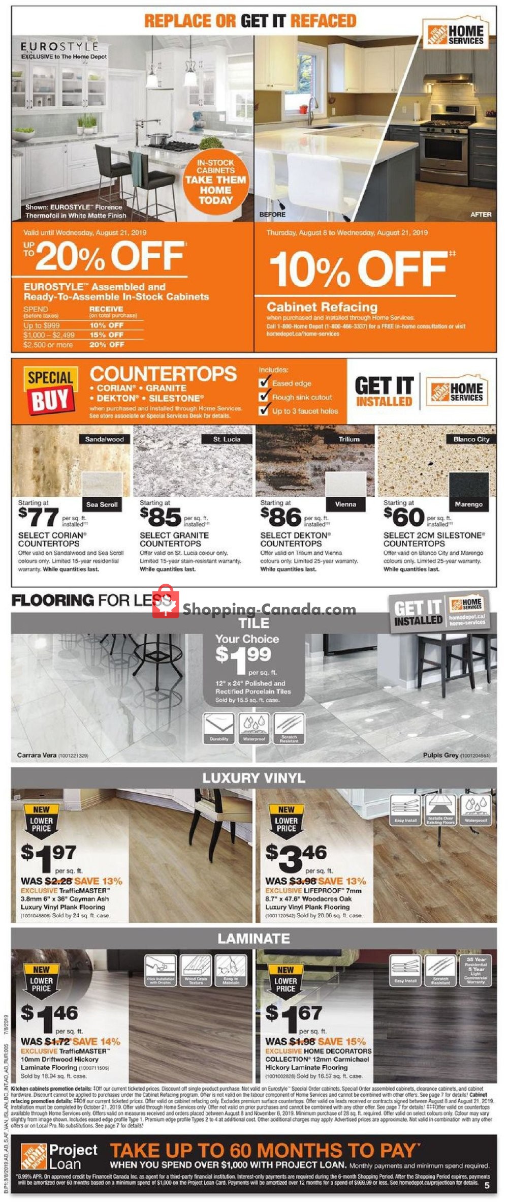 Home Depot flyer from Thursday August 8, 2019 to Wednesday August 14, 2019 - page 6
