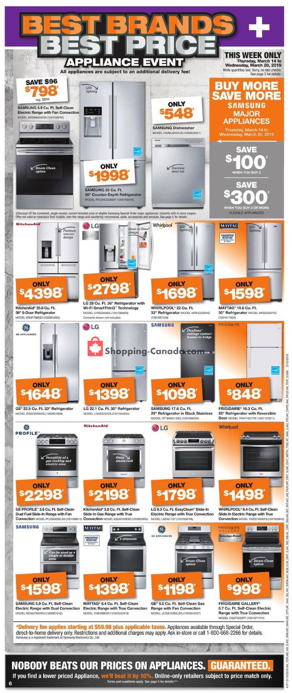 Home Depot flyer from Thursday March 14, 2019 to Wednesday March 20, 2019 - page 7