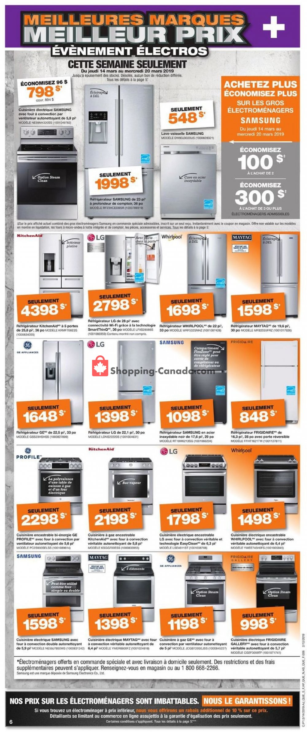 Home Depot flyer from Thursday March 14, 2019 to Wednesday March 20, 2019 - page 7
