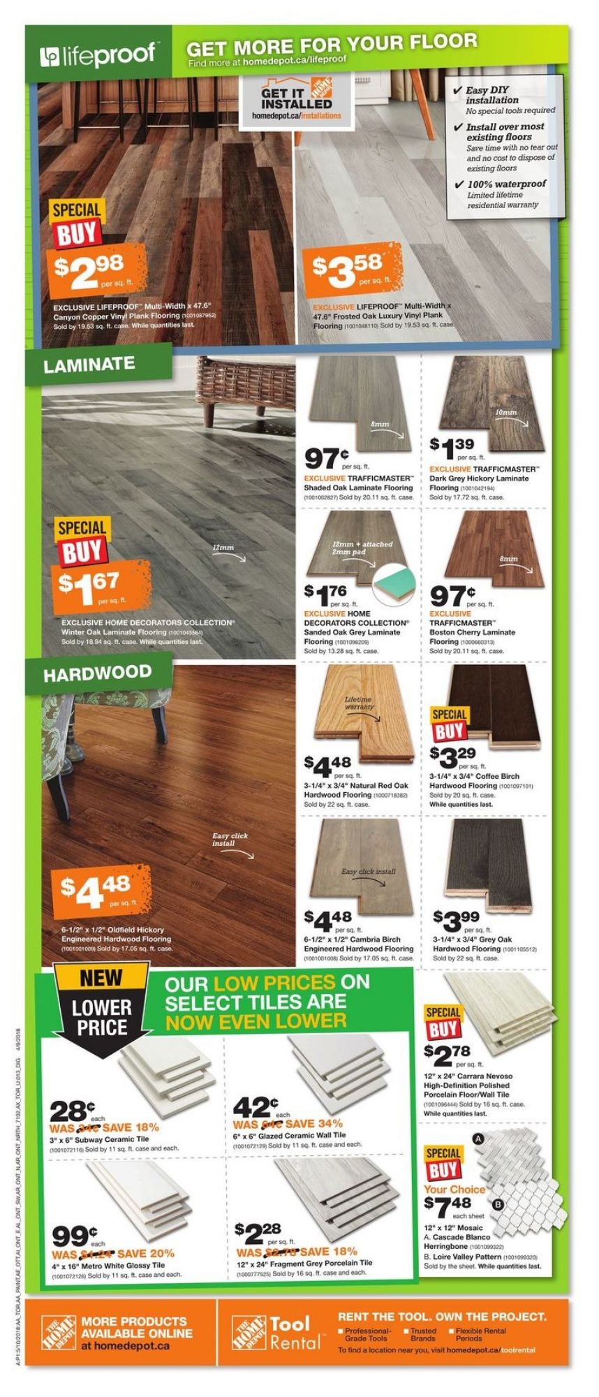 Home Depot flyer from Thursday May 10, 2018 to Wednesday May 16, 2018 - page 13