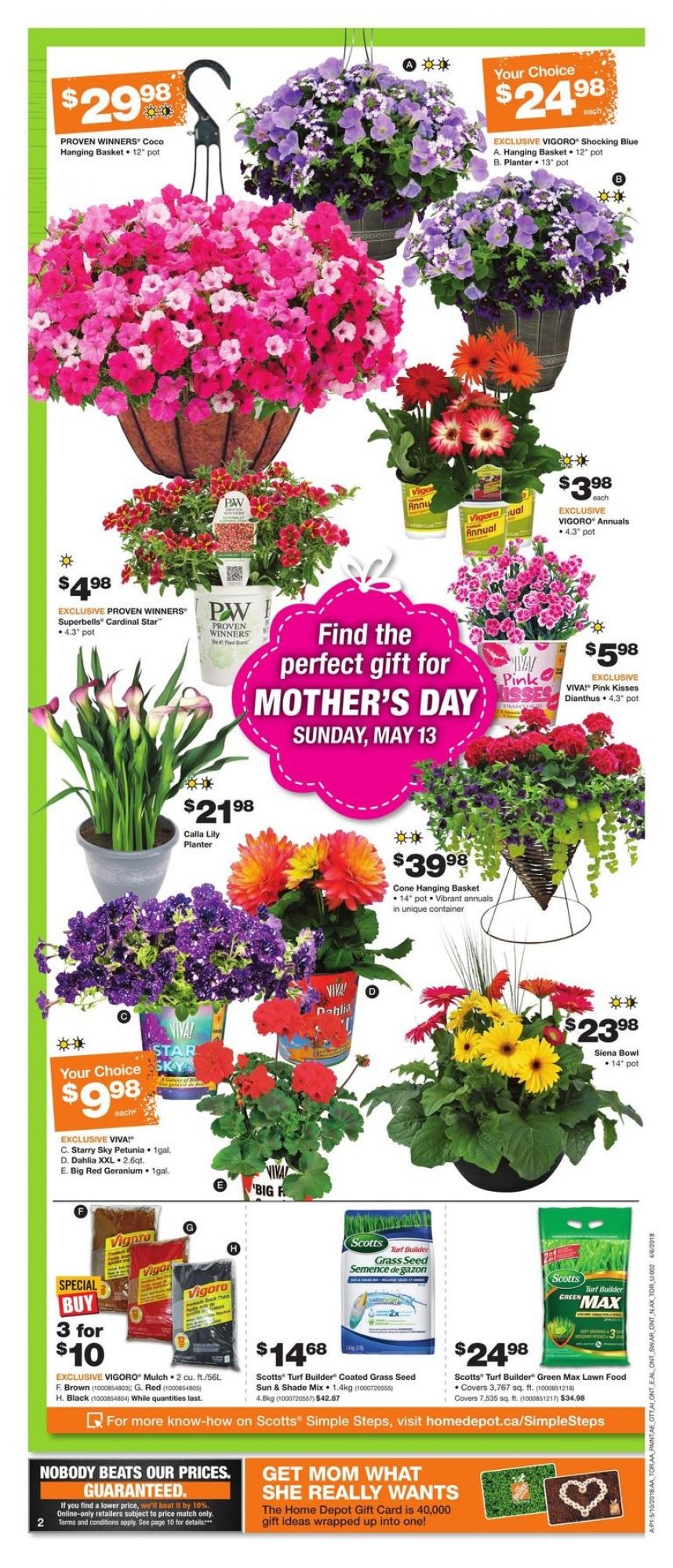 Home Depot flyer from Thursday May 10, 2018 to Wednesday May 16, 2018 - page 3
